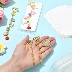 20Pcs 2 Styles Iron Pendant Decorations&nbsp;HJEW-YW00427