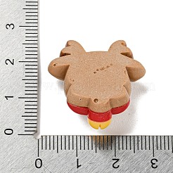 Christmas Theme Opaque Resin Decoden Cabochons&nbsp;CRES-B022-05A