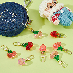 12Pcs 6 Styles Alloy Zipper Pull Tabs&nbsp;HJEW-DC00092