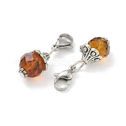 Glass Pendants&nbsp;HJEW-PH01287-05