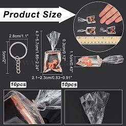 DIY 3D Goldfish Water Bag Keychain Making Kits&nbsp;DIY-NB0007-42
