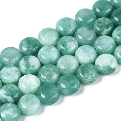 Dyed Natural White Jade Beads Strands&nbsp;G-T143-16D