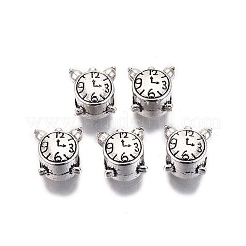 Tibetan Style Alloy European Beads&nbsp;TIBE-S314-102AS-RS