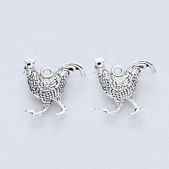 Tibetan Style Alloy Pendants&nbsp;X-TIBE-R316-023AS-RS