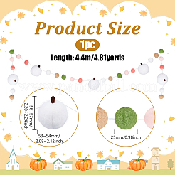 1Pc Felt Pompom Ball Hanging Streamer&nbsp;DIY-PH0036-23