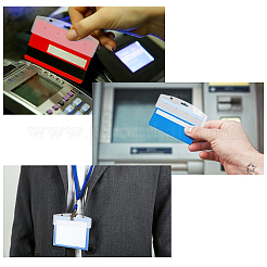 24Pcs 2 Styles Plastic ID Name Card Holder&nbsp;AJEW-FH0005-14