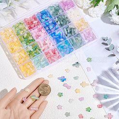 1020Pcs 24 Colors Gradient Color Transparent Acrylic Beads&nbsp;OACR-PA0001-32