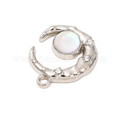 Alloy & Resin & Rhinestone Pendants&nbsp;RE-CBA6A90-05P