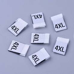 Clothing Size Labels(4XL)&nbsp;FIND-WH0045-E01