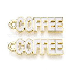 Alloy and Enamel Pendants&nbsp;PALLOY-T093-09B-G