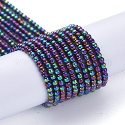 Electroplate Glass Beads Strands&nbsp;EGLA-K014-A-FP10