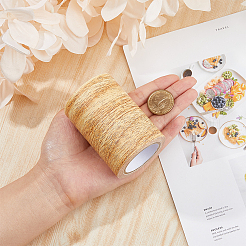 PE Imitation Wood Grain Adhesive Tape&nbsp;AJEW-WH0270-222F