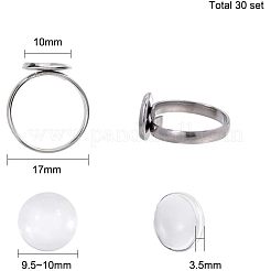 DIY Ring Making Kits&nbsp;DIY-UN0001-07P