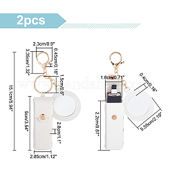 PU Leather Lipstick Storage Bags&nbsp;HJEW-WH0072-01B