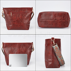 PU Leather Shoulder Bags with Ethic Bag Starp&nbsp;AJEW-WH20816-217D-1