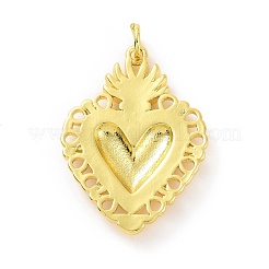 Rack Plating Brass Enamel Pendants&nbsp;KK-C008-15G