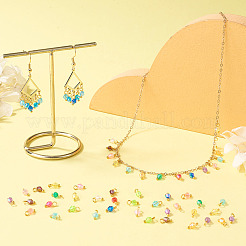 200Pcs Transparent Acrylic Pendants&nbsp;PALLOY-TAC0297