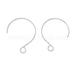 Tarnish Resistant 316 Surgical Stainless Steel Earring Hooks&nbsp;STAS-D183-03P-01
