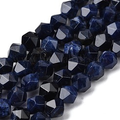 Natural Sodalitee Beads Strands&nbsp;G-Z119-A35-01