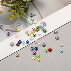 ABS Plastic Cabochons&nbsp;OACR-S012-6mm-M