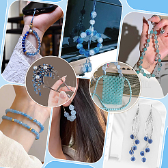 24 Color Imitation Pearl & Crackle & Transparent & Opaque Glass Beads&nbsp;GLAA-PH0002-89B