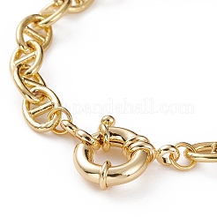 Brass Mariner Link Chain Bracelets&nbsp;BJEW-JB05816