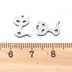 201 Stainless Steel Charms&nbsp;STAS-V001-16