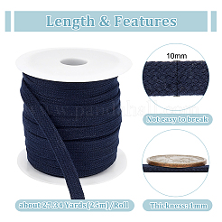 1 Roll Flat Polycotton Hollow Cord&nbsp;OCOR-BC0005-99A