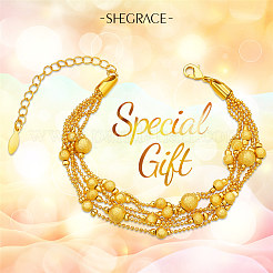 Brass Multi-Strand Bracelets&nbsp;JB629A