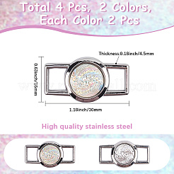 Alloy & Resin Shoelace Charms&nbsp;FIND-CP0002-94A