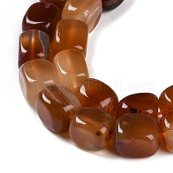 Natural Red Agate Beads Strands&nbsp;G-M403-D05-01