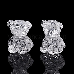 Transparent Crackle Acrylic Beads&nbsp;OACR-G033-05D-01