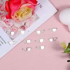 10Pcs Stainless Steel Connector Charms&nbsp;STAS-SZ0003-17A