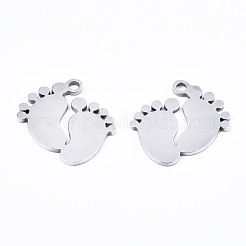 Jewelry Non-Tarnish 201 Stainless Steel Charms&nbsp;STAS-T044-208P