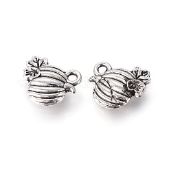 Pumpkin Tibetan Style Zinc Alloy Charms&nbsp;X-TIBEP-Q033-95