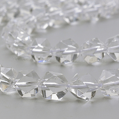 Natural Quartz Crystal Beads Strands&nbsp;G-S149-6mm-24
