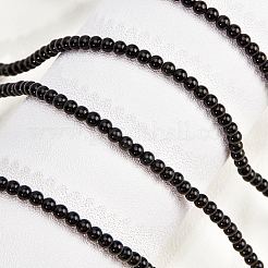 Natural Obsidian Beads Strands&nbsp;G-PH0028-4mm-14