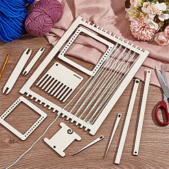 Wood Knitting Loom Kit&nbsp;TOOL-WH0155-76A