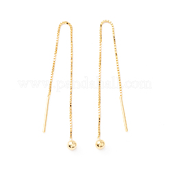 925 Sterling Silver Ear Thread&nbsp;X-STER-P047-09G