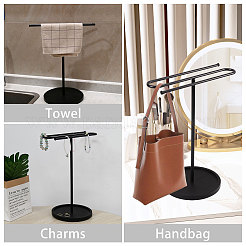 Iron Towel Holder Stand&nbsp;AJEW-WH0609-936