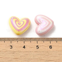 Plated AB Acrylic Beads&nbsp;OACR-B020-03
