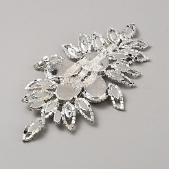 Brass Rhinestone Appliques&nbsp;DIY-WH0308-541B