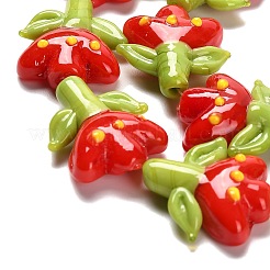Handmade Lampwork Beads Strands&nbsp;LAMP-A005-03F