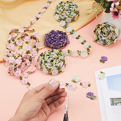 Flower Polyester Lace Trim&nbsp;OCOR-GF0003-18A
