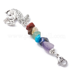 Autumn Theme Tibetan Style Alloy Pendants Decoration&nbsp;HJEW-JM01207