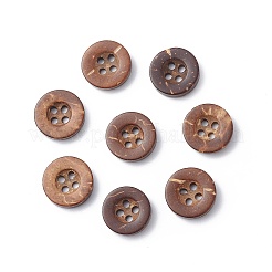 Carved Round 4-hole Basic Sewing Button&nbsp;NNA0YXE