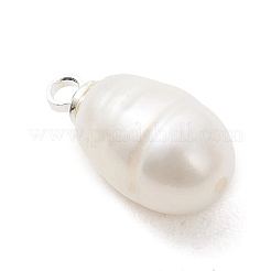 Natural Cultured Freshwater Pearl Pendants&nbsp;PALLOY-JF05170-01