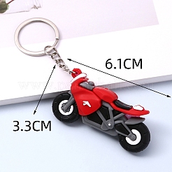 Motorcycle PVC Bag Keychain&nbsp;PW-WGC870C-01