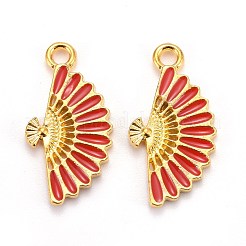 Alloy Enamel Pendants&nbsp;ENAM-I049-01AG
