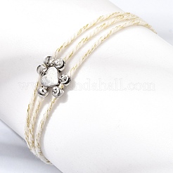 Polyester Multi-Strand Bracelets&nbsp;FB-CBA983F-02P